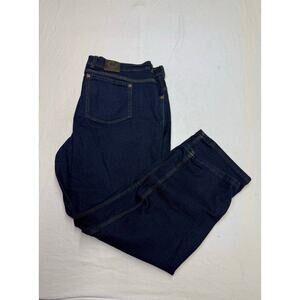 Origin USA Delta 68 Jeans Mens 40x28  Indigo Dark Wash Denim Made Maine D68 USA